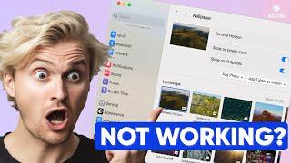 macOS Sonoma Wallpaper NOT Working? How to Fix - Reset NVRAM Mac