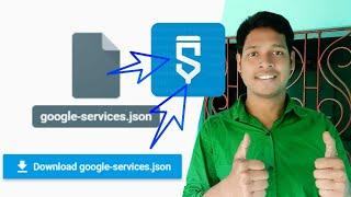 Google service Json file firebase how to import and download in sketchware #AndroidAppdeveloper