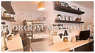 BEDROOM MAKEOVER | BOYS SHARED BEDROOM INSPO