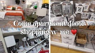 vlog: come apartment decor shopping w/ me @ Marshalls, Target, Shoppers World, etc 