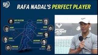 Roger Federer, Novak Djokovic and Andy Murray | Rafa Nadal creates his perfect player