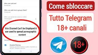 Come risolvere questo canale non può essere visualizzato su Telegram (2024)