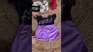 Baby girl dress| Cute baby girl find| Meesho baby dress | Meesho haul| Viral short