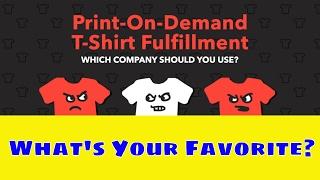 What's Your Favorite Print On Demand Site..Outside of Amazon Merch?