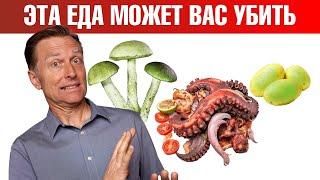 6 продуктов, которые могут вас убитьСмертельно опасная еда.