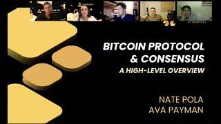 Lecture 1: Bitcoin Protocols and Consensus: A High Level Overview