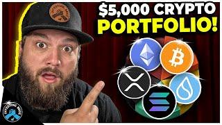 How I'd Invest $5,000 In Crypto Right Now! - Rate My Portfolio (Ep. 8)