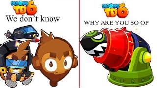 BTD6 TOWERS MEET ALL ? TOWERS 11