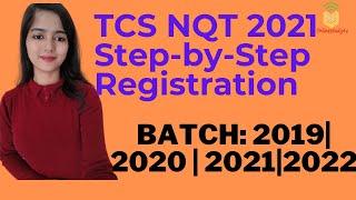 TCS NQT 2021 Registration Process | Step-by-Step Registration Process