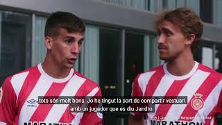 Visita de Pere Pons, Granell i Muniesa a uns gironins de Manchester amb Marathonbet | Girona FC