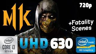 Mortal Kombat 11 test on UHD 630 | i3 10100 + 16 GB RAM