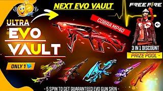 Cobra mp40 return | Cobra mp40 kab aaega | Next Evo Vault | Cobra bundle return |free fire new event