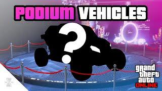 NEW Upcoming Casino Podium Vehicles & Prize Ride - UPDATED PODIUM & PRIZE RIDE LIST! (GTA Online)