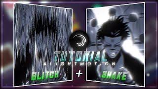 Glitch + Zoom In/Out Shake Tutorial | Alight Motion | Animanga Tips #shaketutorial #shakepack