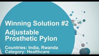 Adjustable Prosthetic Pylon ─ #2 empowering people. Award Winner 2019