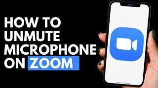 How To Unmute Microphone on Zoom in Android Phone | Zoom Tutorial