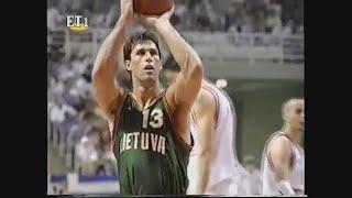 Sarunas Marciulionis 27 Points 4 Ast Vs. Croatia, 1995.