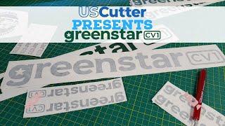 INTRODUCING GREENSTAR CV1  OUTDOOR ADHESIVE VINYL - ONLY AT USCUTTER.COM