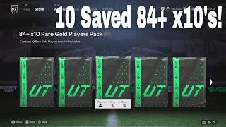I Saved 10 84+ x10 Packs For Greats of the Game! FC 24 Ultimate Team!