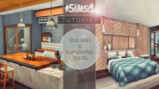Building & Furnishing Tricks • TUTORIAL | NO CC | THE SIMS 4