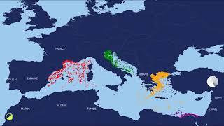 Copernicus Marine Service: plastic drift from Mediterranean rivers