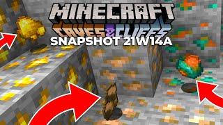 Minecraft Snapshot 21w14a NEW ORE ITEM?!