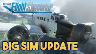 Microsoft Flight Simulator 2020 MASSIVE SIM UPDATE