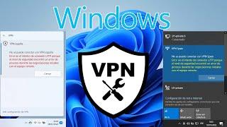 Solución: Error en el intento de conexión L2TP por el nivel de seguridad de proceso | VPN (Windows)