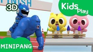 Play video for kids with Miniforce | Rescue Animal Play etc | Best play | Mini-Pang TV 3D Play