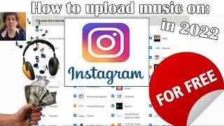 How To Upload Music To Instagram FOR FREE In 2022 !
