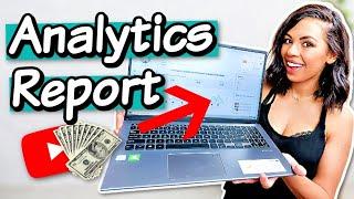 My Youtube Analytics Report As A Small YouTube Channel l How I Increase AdSense Income