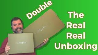 The Real Real | Double unboxing | Ed Braun