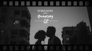 Anisha  Satyam Anniversary Story 2024 | Bengali Wedding photographer in Kolkata Fusion Lensy