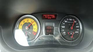 Acceleration 0 - 180 km/h RENAULT CLIO 3 RS III 2.0 16V 203 RS