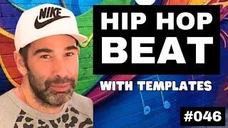 How to Make a Hip Hop Beat + Logic Pro X Template | Live Electronic Music Tutorial #046