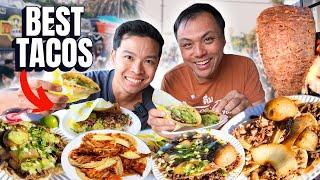 The 3 TOP TACOS In Los Angeles  Mexican Street Food Tour In 2024!