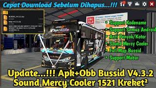 Update...!!! Apk+Obb Bussid V4.3.2 Sound Mercy Cooler 1521 || Terbaru