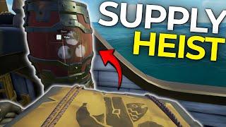 The Most TOXIC Way To Take Down Another Crew! (Supply Heist) - Sea of Thieves