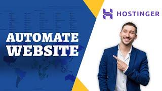 How to Automate Website in Hostinger 2025?