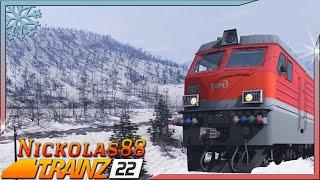 Под Стук Колёс: Большое зимнее путешествие по Уралу. Trainz 22