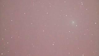 Move of comet 41P between stars 29 03 2017 ( slower variant, shows meteors)