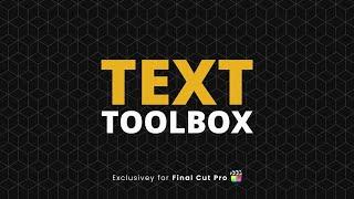 Demo - Text Toolbox