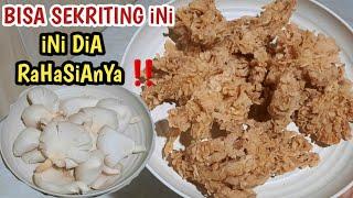 RESEP MEMBUAT JAMUR KRISPI !! ANTI GAGAL !! BIKIN KETAGIHAN