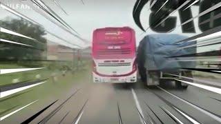 Initial D with indonesian bus