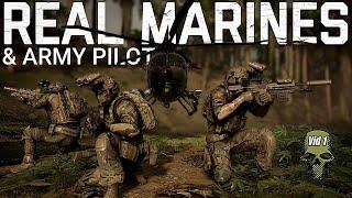 REAL MARINES, ARMY APACHE PILOT & SA POLICE Play GHOST RECON® BREAKPOINT CO-OP | MOTHERLAND DLC