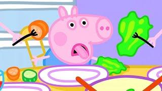 Peppa Pig Makes Lunch  Peppa Pig Official Channel Family Kids Cartoons
