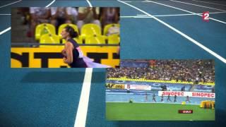 Melina Robert-Michon 66.28m (NR) silver medal at 2013 world championshps