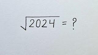 Can you solve this?| A nice squareroot question #maths