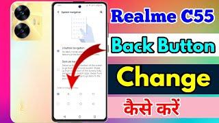 realme c35 back button settings | realme c35 side button kaise karen | realme c35 navigation bar