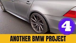 Another BMW Project Part 04 (M5 side skirts on 535xi wagon)